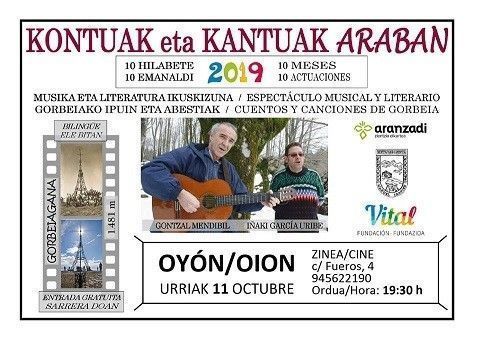 Gontzal MENDIBIL et Iñaki GARCIA URIBE à OION