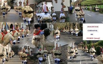 Carnavals d' ITUREN et ZUBIETA (Navarre)